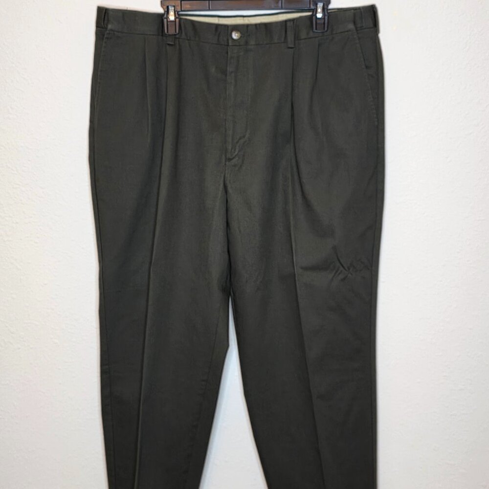 Croft and Barrow Men's Pleated Dress Pants, Size 40"x29"